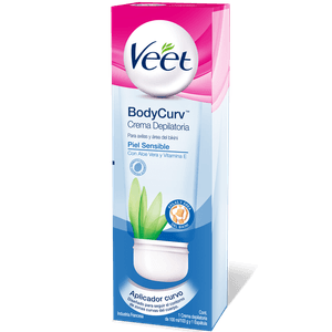 Body Curv Crema Depilatoria para Axilas y Área del Bikini