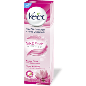 Veet Crema Depilatoria Corporal Silk&Fresh Pieles Normales